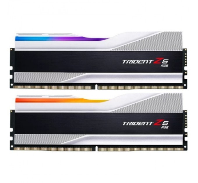 G.Skill Модуль пам'яті для комп'ютера DDR5 32GB (2x16GB) 6000 MHz Trident Z5 RGB White G.Skill (F5-6000J3238F16GX2-TZ5RW)