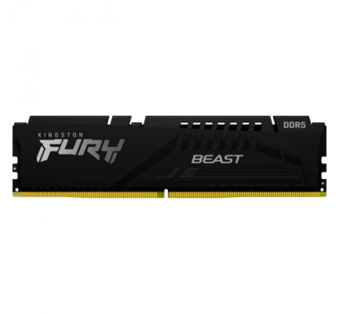 Kingston Fury (ex.HyperX) Модуль пам'яті для комп'ютера DDR5 16GB 6000 MHz Beast Black EXPO Kingston Fury (ex.HyperX) (KF560C30BBE-16)