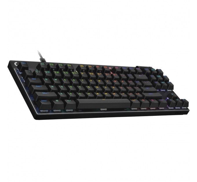 Logitech Клавiатура Logitech G PRO X TKL Rapid Black (920-013233)