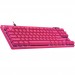 Logitech Клавiатура Logitech G PRO X TKL Rapid Magenta (920-013253)