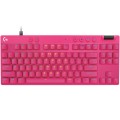 Logitech Клавiатура Logitech G PRO X TKL Rapid Magenta (920-013253)