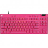Клавiатура Logitech G PRO X TKL Rapid Magenta (920-013253)