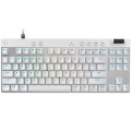 Logitech Клавiатура Logitech G PRO X TKL Rapid White (920-013242)