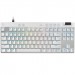 Logitech Клавiатура Logitech G PRO X TKL Rapid White (920-013242)