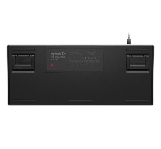 Logitech Клавiатура Logitech G PRO X TKL Rapid White (920-013242)