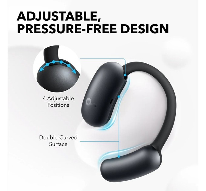 Anker Bluetooth-гарнітура Anker SoundСore AeroFit 2 Black (A3874G11)