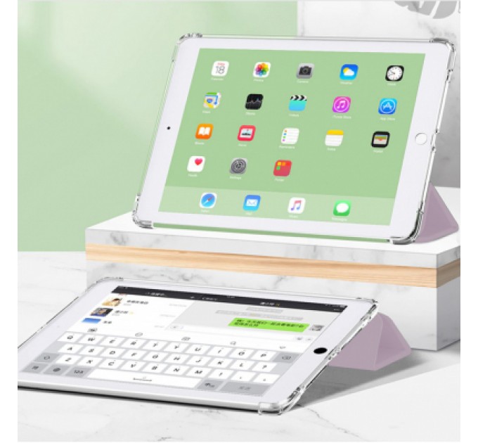 BeCover Чохол до планшета BeCover Tri Fold Soft TPU Apple iPad mini 6 2021 Pink (706724)