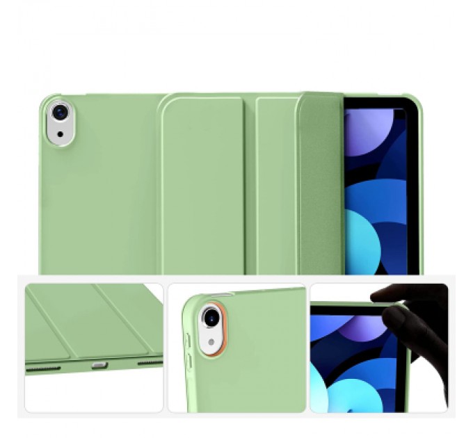 BeCover Чохол до планшета BeCover Tri Fold Soft TPU Silicone Apple iPad 10.9" 2022 Green (708520)
