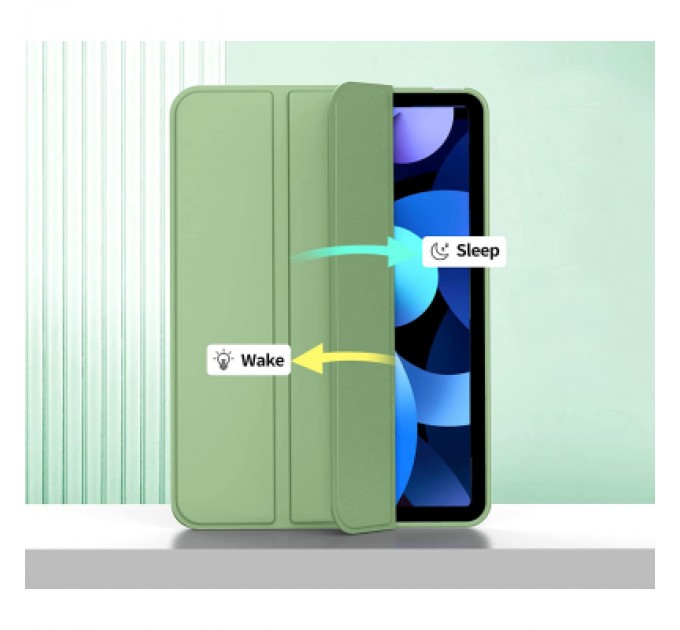 BeCover Чохол до планшета BeCover Tri Fold Soft TPU Silicone Apple iPad 10.9" 2022 Green (708520)