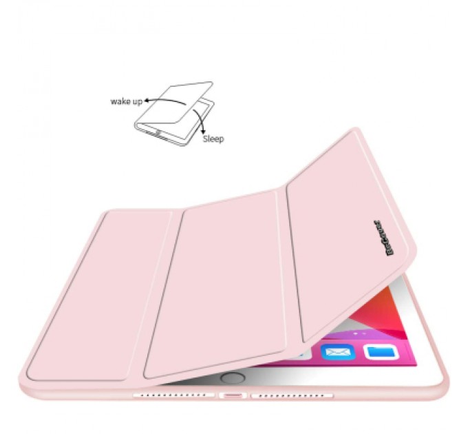 BeCover Чохол до планшета BeCover Tri Fold Soft TPU Silicone Apple iPad 10.9" 2022 Pink (708523)