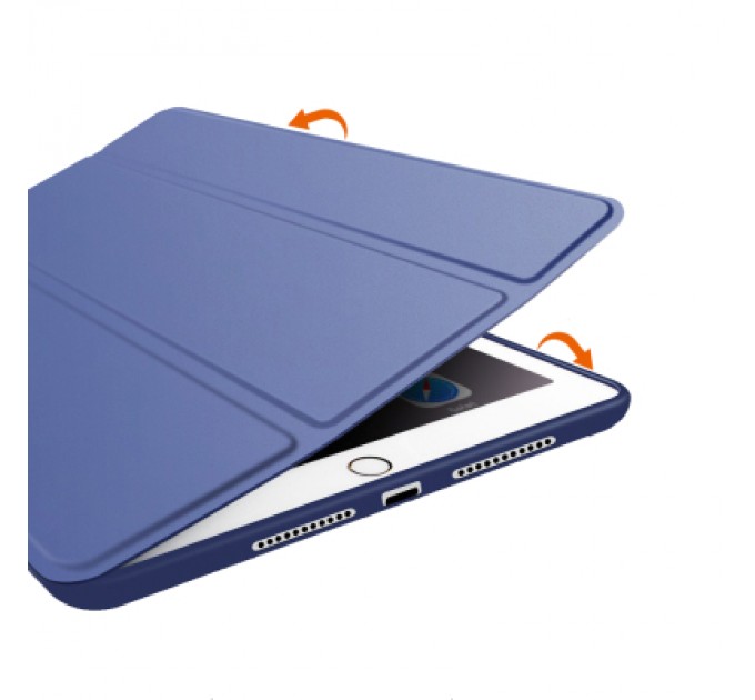 BeCover Чохол до планшета BeCover Tri Fold Soft TPU Silicone Apple iPad 10.2 2019/2020/2021 Deep Blue (706882)