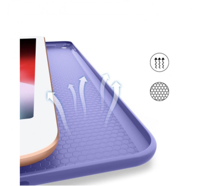 BeCover Чохол до планшета BeCover Tri Fold Soft TPU Silicone Apple iPad 9.7 2017/2018 A1822/A1823/A1893/A1954 Purple (706880)