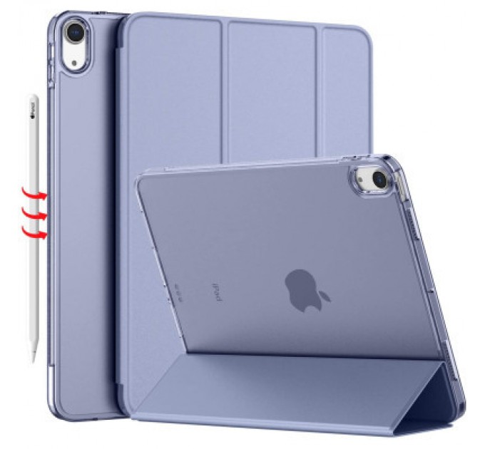 BeCover Чохол до планшета BeCover Tri Fold Hard Apple iPad Air (4/5) 2020/2022 10.9" Purple (709665) (709665)