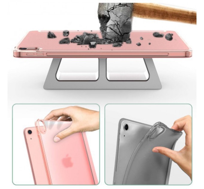 BeCover Чохол до планшета BeCover Tri Fold Hard Apple iPad Air 11" M2 2024 Pink (711416)