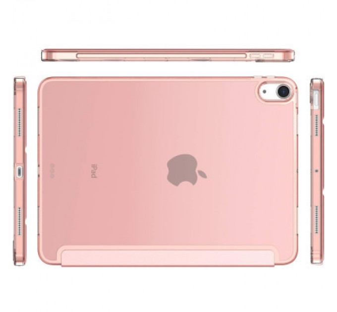 BeCover Чохол до планшета BeCover Tri Fold Hard Apple iPad Air 4 10.9 2020/2021 Pink (709660) (709660)
