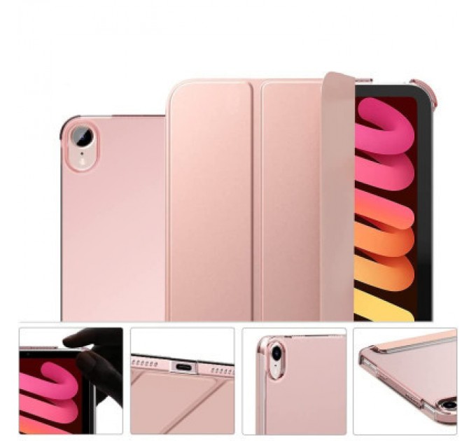 BeCover Чохол до планшета BeCover Tri Fold Hard Apple iPad Air 4 10.9 2020/2021 Pink (709660) (709660)