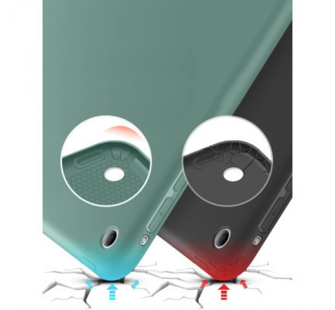 BeCover Чохол до планшета BeCover Tri Fold Soft TPU Silicone Apple iPad 9.7 2017/2018 A1822/A1823/A1893/A1954 Dark Green (711129)