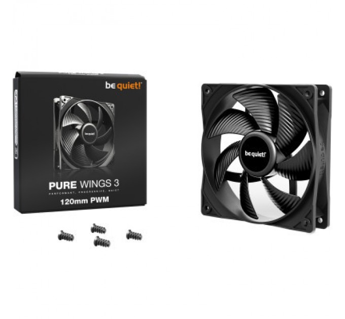 Be quiet! Кулер до корпусу Be quiet! PURE WINGS 3 120mm PWM (BL105)