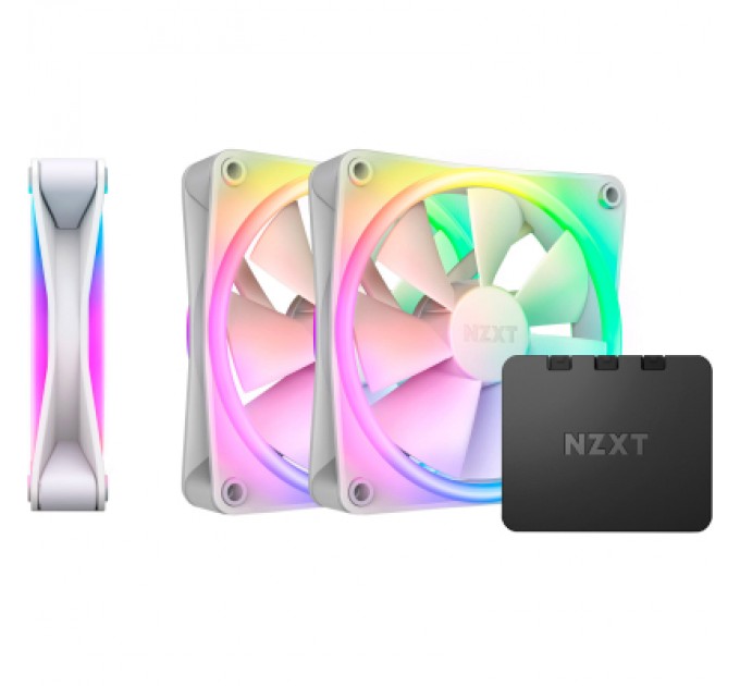NZXT Кулер до корпусу NZXT F120RGB Duo-120mm Dual-sideRGB Fan-Tripl (RF-D12TF-W1)