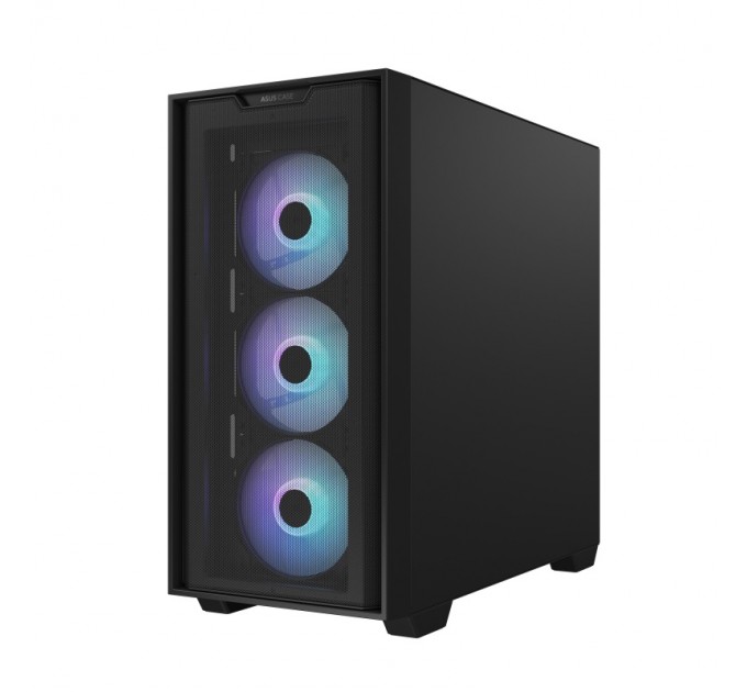 ASUS Корпус Asus A21 Plus Black Tempered Glass без БЖ (90DC00H0-B19010)