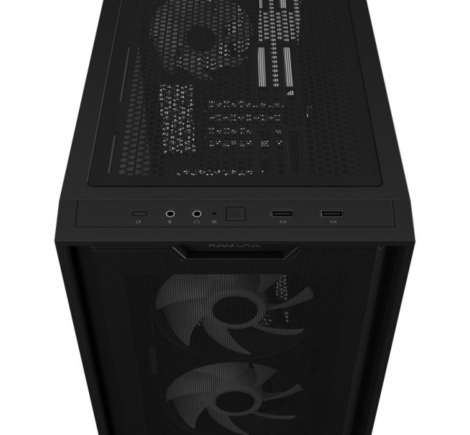 ASUS Корпус Asus A21 Plus Black Tempered Glass без БЖ (90DC00H0-B19010)