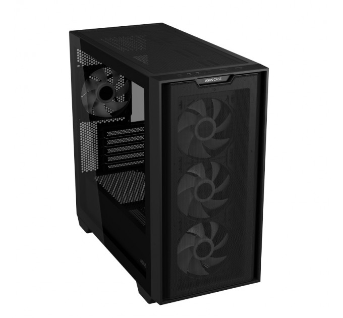 ASUS Корпус Asus A21 Plus Black Tempered Glass без БЖ (90DC00H0-B19010)
