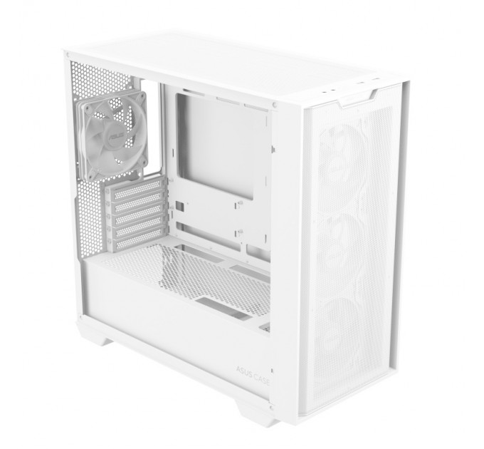 ASUS Корпус Asus A21 Plus White Tempered Glass без БЖ (90DC00H3-B19010)