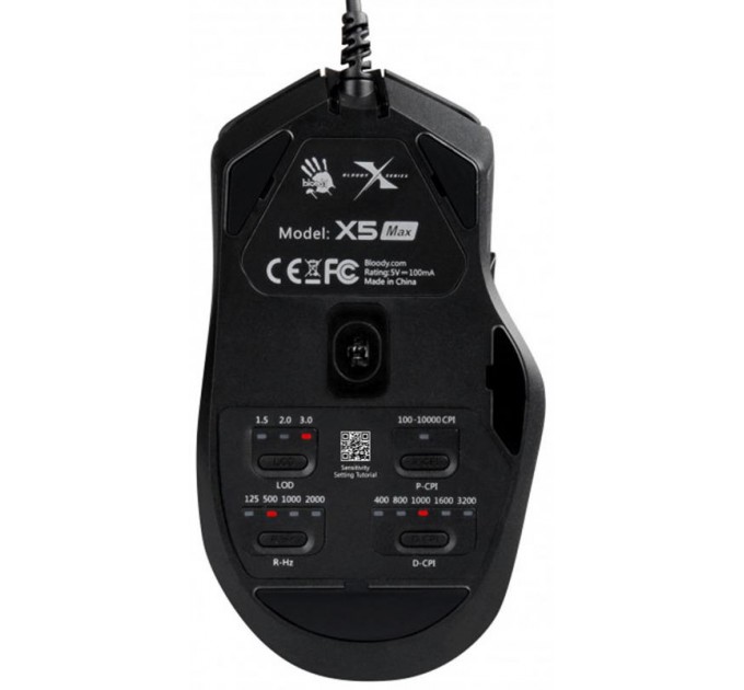 A4Tech Миша A4Tech Bloody X5 Max Black