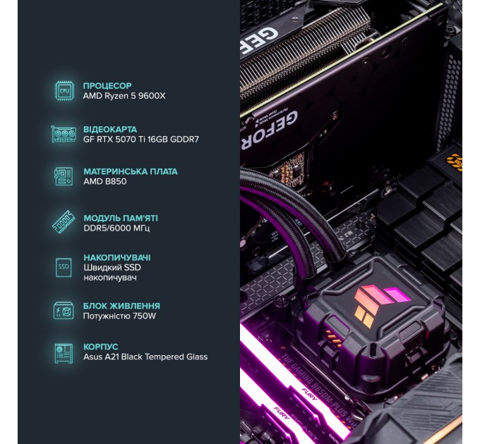 ASGARD Персональний комп`ютер ASGARD (A96X.32.S10.57T.5479)