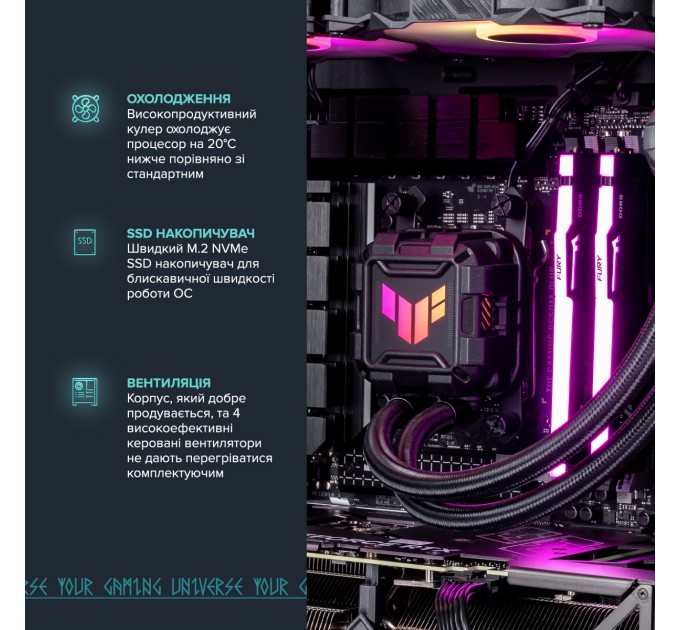 ASGARD Персональний комп`ютер ASGARD (A96X.32.S10.57T.5479)