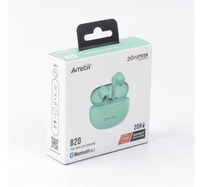 A4Tech Bluetooth-гарнітура A4Tech B20 Mint Green