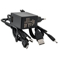 Блок живлення до планшета PowerPlant IBM/LENOVO 220V 11W: 5.2V 2.2A (Micro USB) (IB11OMICR)