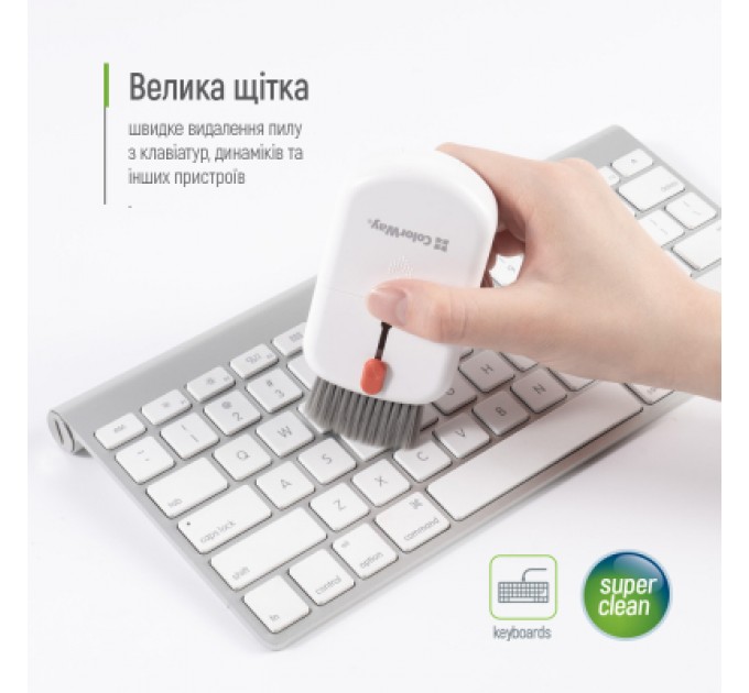 ColorWay Універсальний чистячий набір ColorWay Cleaning Kit, Multifunktional, 10 in 1 (CW-1111)