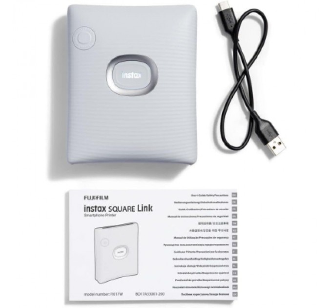 Fujifilm Сублімаційний принтер Fujifilm INSTAX SQ Link White (16785470)
