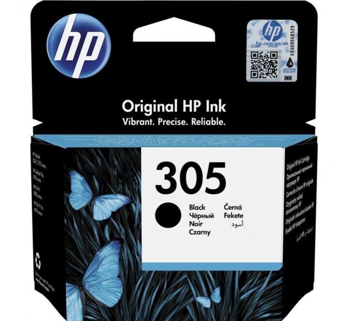 HP Картридж HP №305 DJ 2320/2710/2720/4120 (3YM61AE) Black