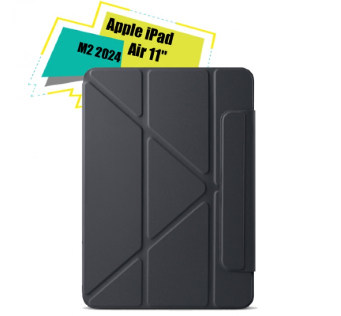 BeCover Чохол до планшета BeCover Ultra Slim Origami Flex Apple iPad Air 11" M2 2024 Black (712956)