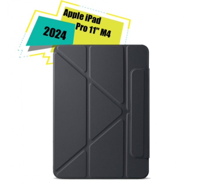 BeCover Чохол до планшета BeCover Ultra Slim Origami Flex Apple iPad Pro 11" M4 2024 Black (712960)