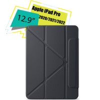 Чохол до планшета BeCover Ultra Slim Origami Flex Apple iPad Pro 12.9 2020/2021/2022 Black (712965)