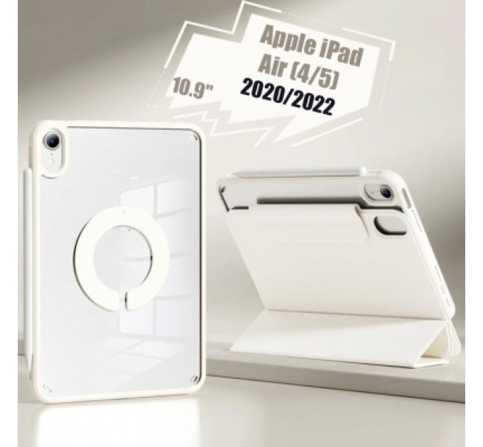 BeCover Чохол до планшета BeCover Ultra Slim Origami Magnetic Apple iPad Air (4/5) 2020/2022 10.9" Beige (712974)