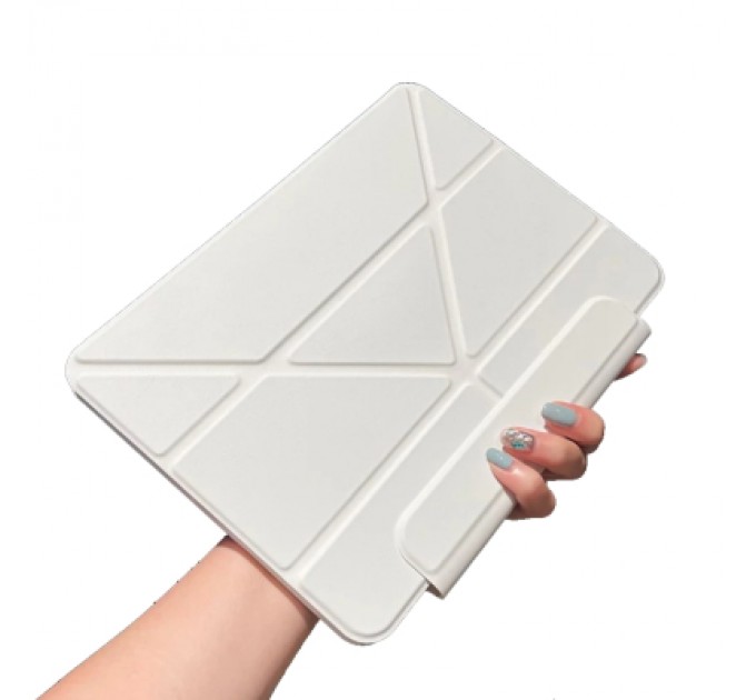 BeCover Чохол до планшета BeCover Ultra Slim Origami Magnetic Apple iPad Air 11" M2 2024 Beige (712976)