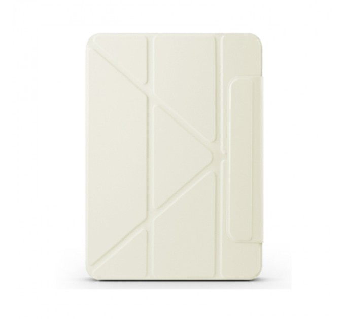 BeCover Чохол до планшета BeCover Ultra Slim Origami Magnetic Apple iPad Air 11" M2 2024 Beige (712976)