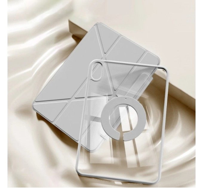 BeCover Чохол до планшета BeCover Ultra Slim Origami Magnetic Apple iPad Air 11" M2 2024 Beige (712976)