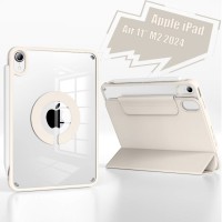Чохол до планшета BeCover Ultra Slim Origami Magnetic Apple iPad Air 11" M2 2024 Beige (712976)