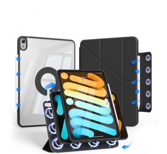 BeCover Чохол до планшета BeCover Ultra Slim Origami Magnetic Apple iPad Air 11" M2 2024 Black (712975)