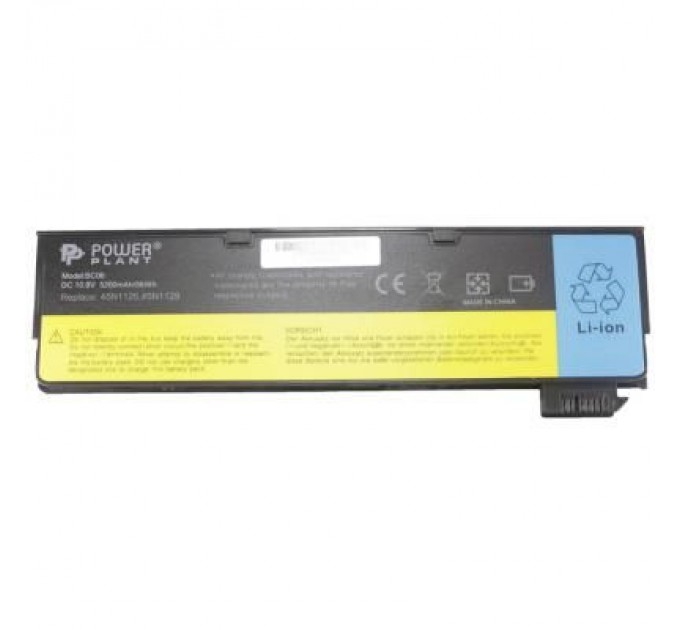 PowerPlant Акумулятор до ноутбука LENOVO ThinkPad T440 (45N1127) 10.8V 5200 mAh PowerPlant (NB00000252)