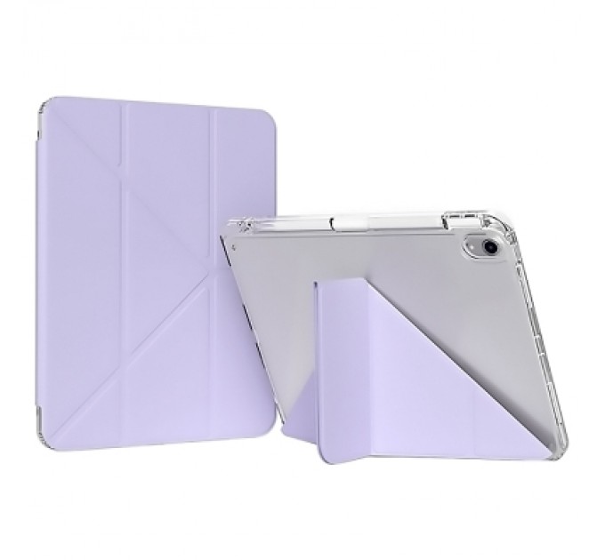 BeCover Чохол до планшета BeCover Ultra Slim Origami Transparent Apple iPad 10.9" 2022 Purple (712941)