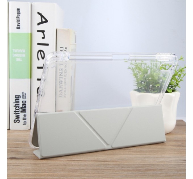 BeCover Чохол до планшета BeCover Ultra Slim Origami Transparent Apple iPad Mini 6 2021 Gray (712931)