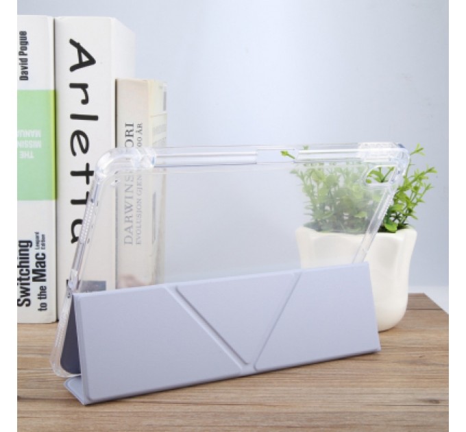 BeCover Чохол до планшета BeCover Ultra Slim Origami Transparent Apple iPad Mini 6 2021 Purple (712933)