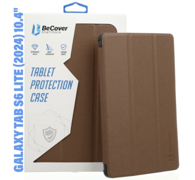 BeCover Чохол до планшета BeCover Smart Case Samsung Galaxy Tab S6 Lite (2024) 10.4" P620/P625/P627 Brown (710814)