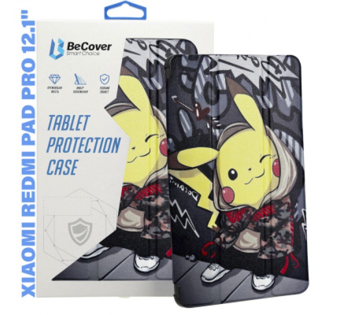 BeCover Чохол до планшета BeCover Smart Case Xiaomi Redmi Pad Pro 12.1'''' Pikachu (713009)